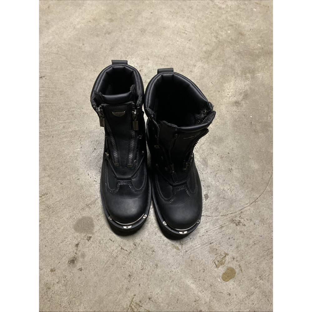 Milwaukee Leather 9075 Men's Motorcycle Rider Boots W/ Plain Toe Size 10c